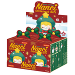 Retail display carton holding boxed Rolife Nanci's Christmas Gift PZC13 plush pendants