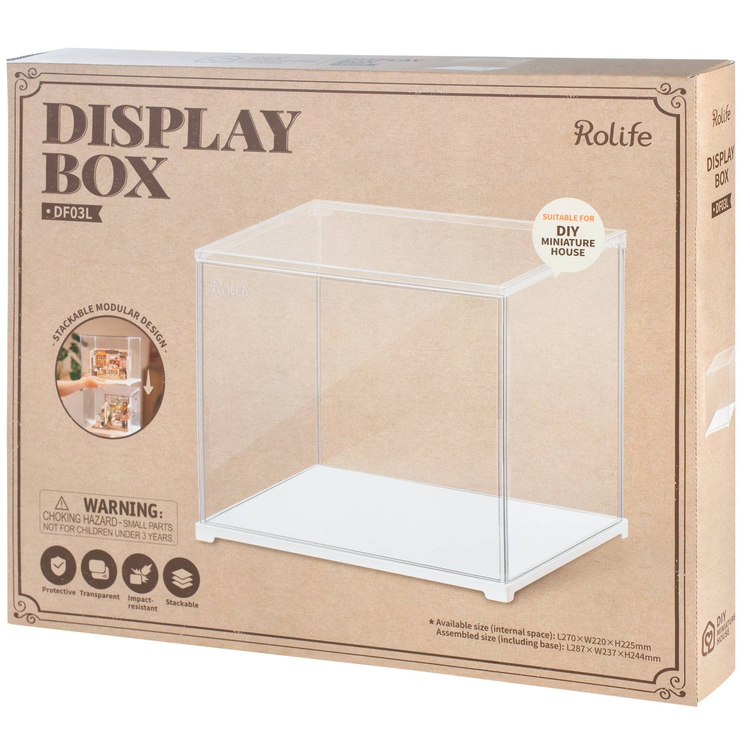 Display Box Rolife Miniature House