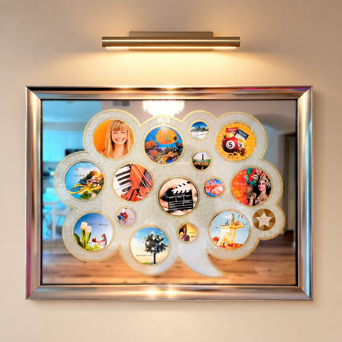 Mirrored Vision Board Kit