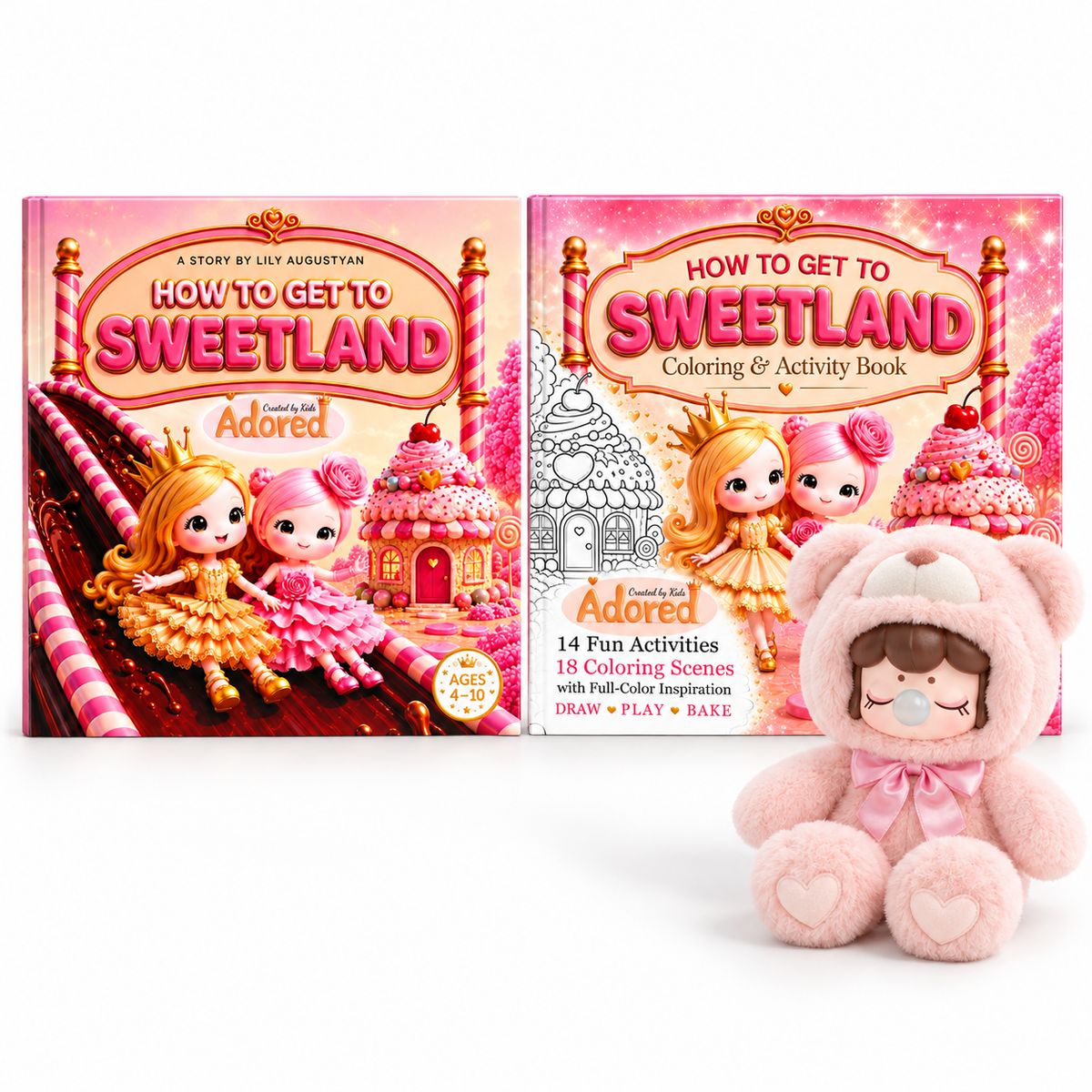 Sweetland Read, Color & Surprise Gift Set