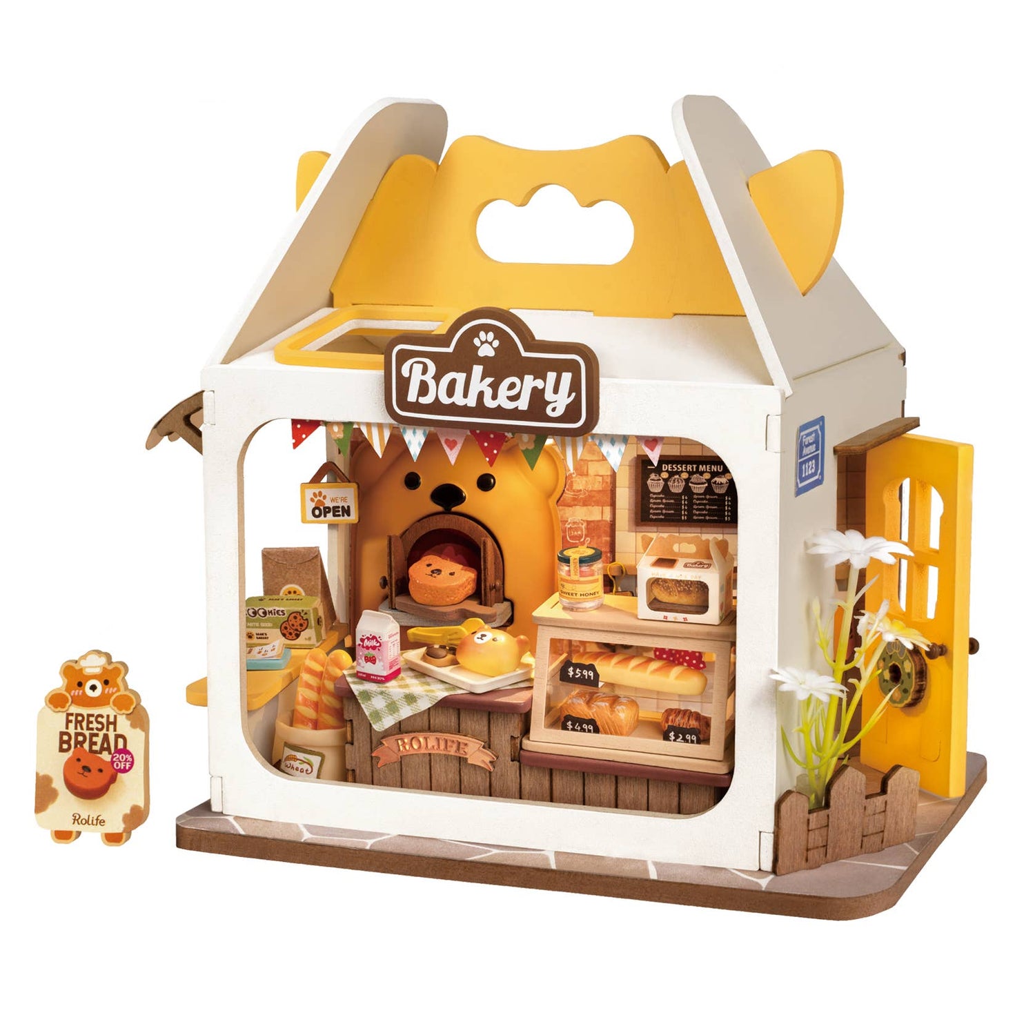 Teddy's Breadbox ROBOTIME Rolife DIY Miniature House