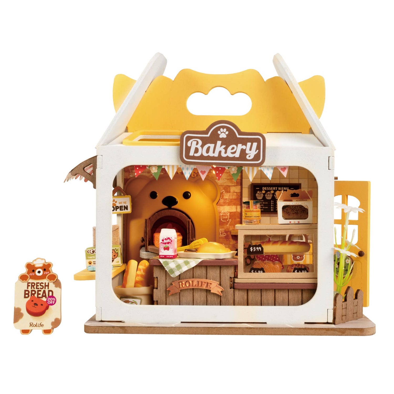 Teddy's Breadbox ROBOTIME Rolife DIY Miniature House