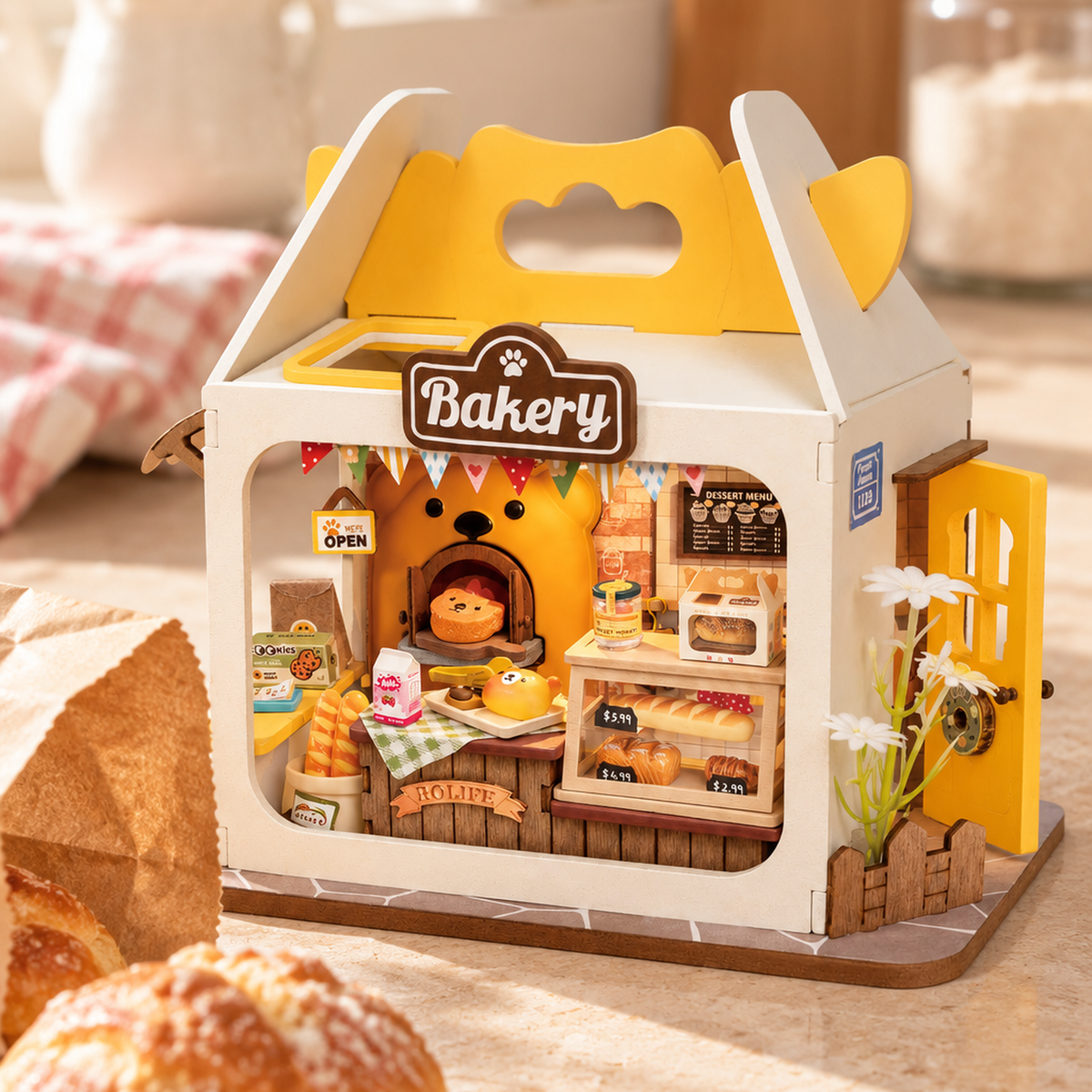 Teddy's Breadbox ROBOTIME Rolife DIY Miniature House