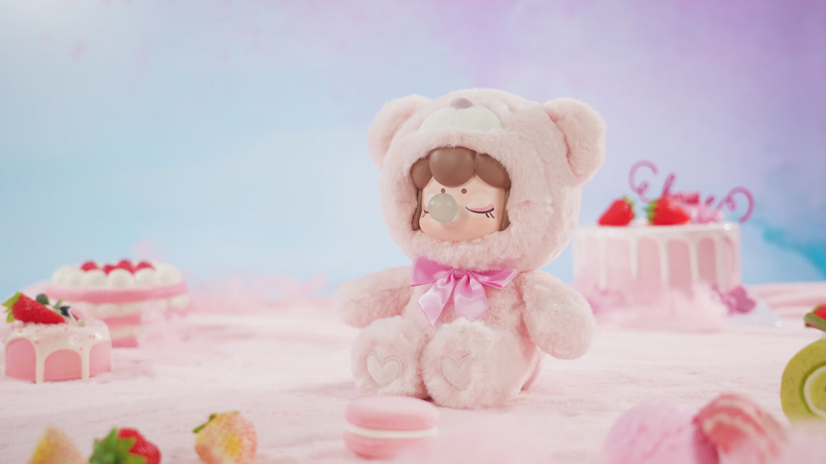 Rolife Nanci Colorful Chocolate Cutie Bears Plush Blind Box | 6.9-Inch Doll