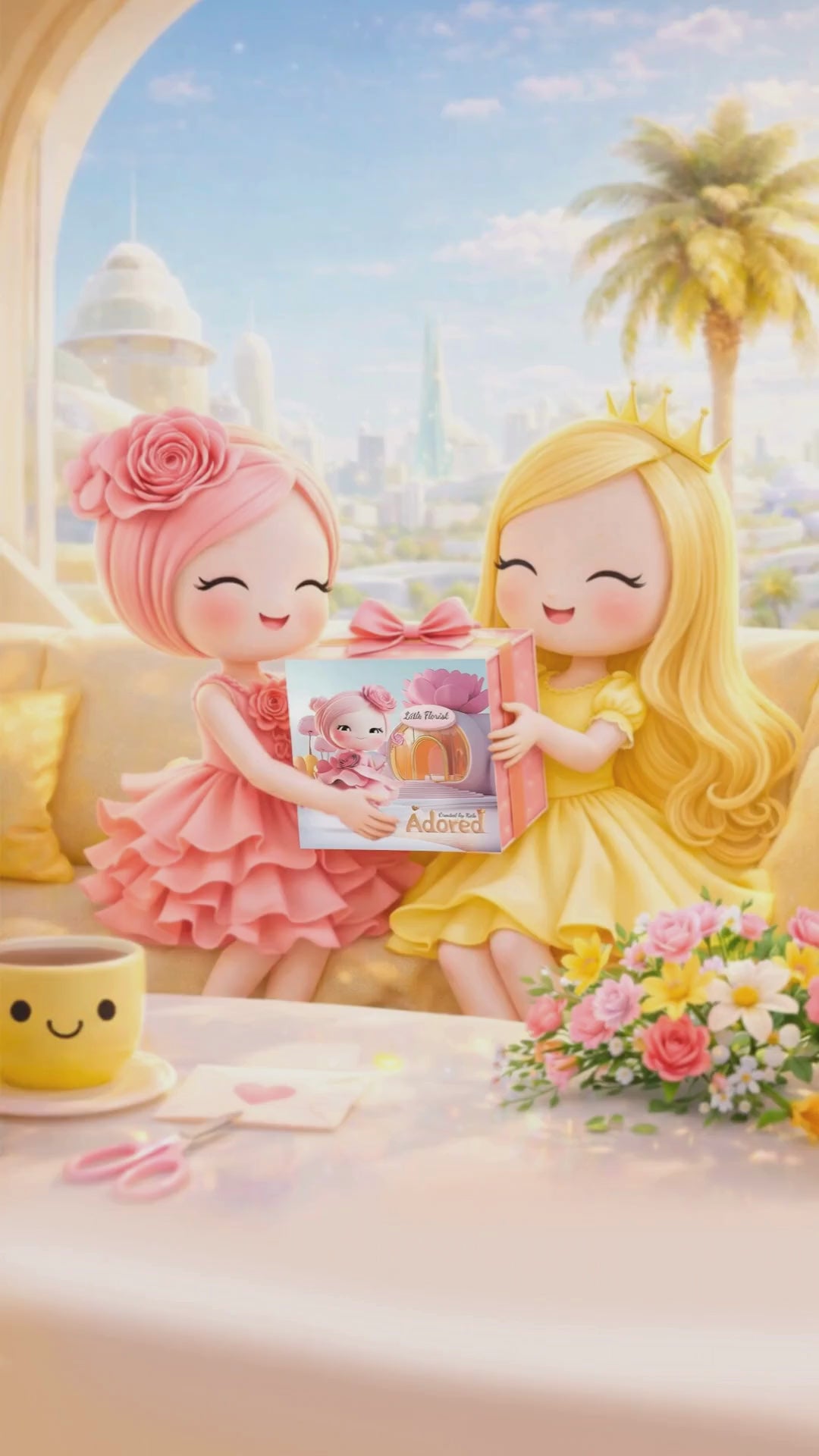 Little Florist Kit – Real Flower Arranging with Surprise Doll | Ages 4-12 | Forest Children