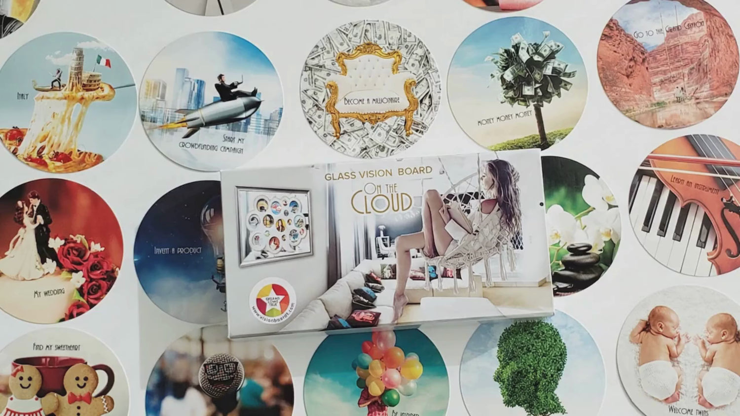 Mirrored Vision Board Kit